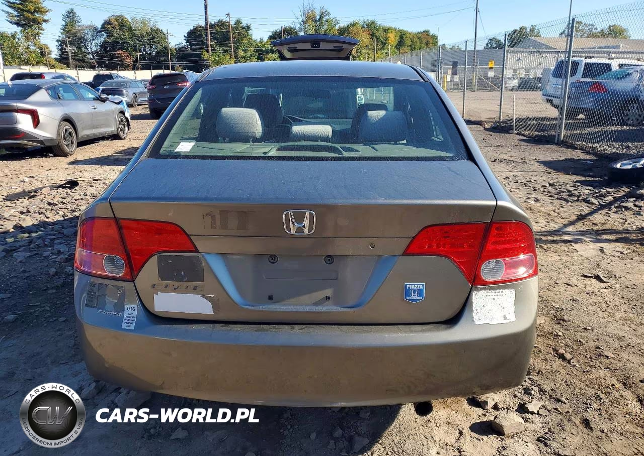 2006 Honda Civic Lx VIN:1HGFA16586L061069 - 6