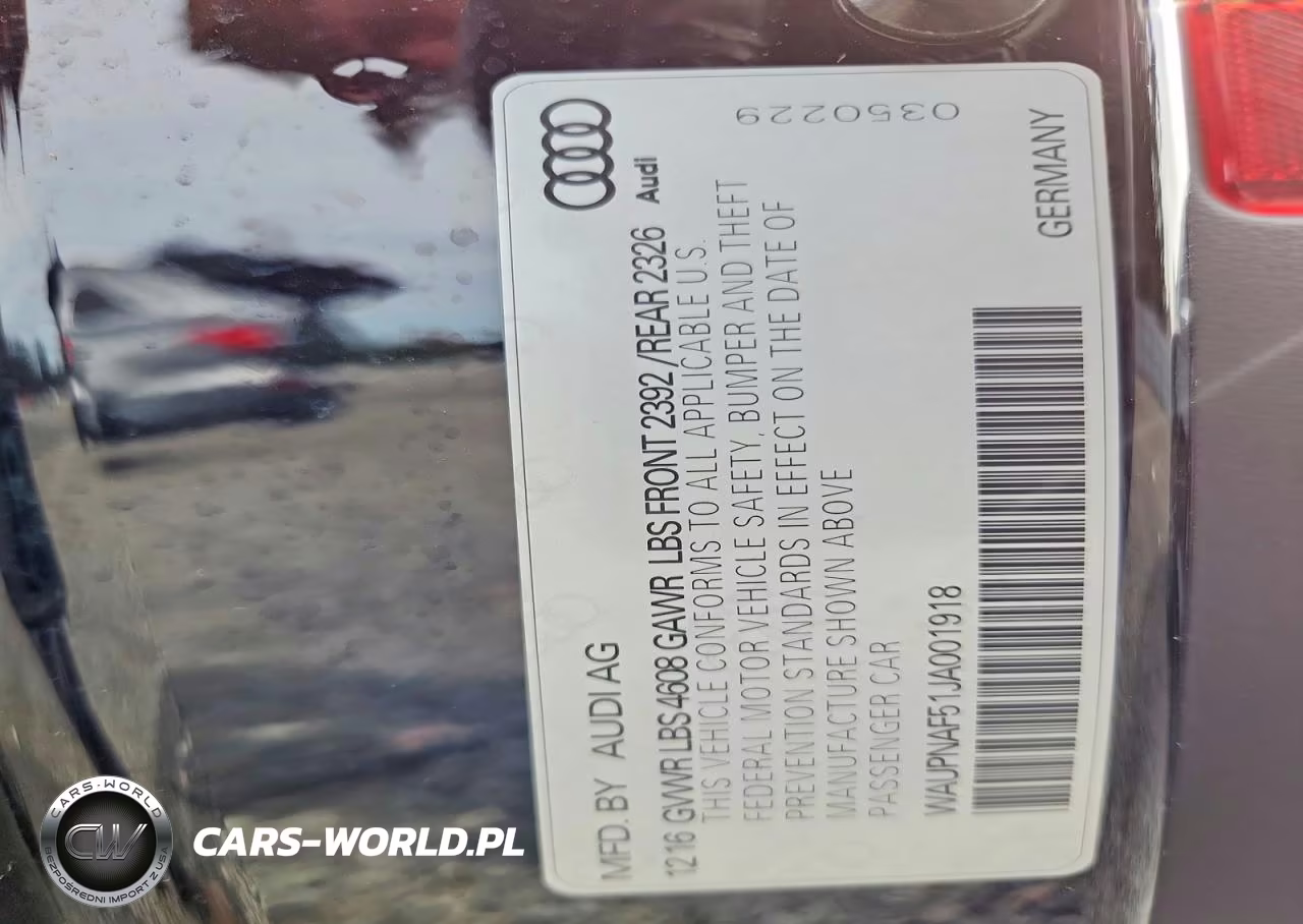 2018 Audi A5 Premium Plus VIN:WAUPNAF51JA001918 - 12