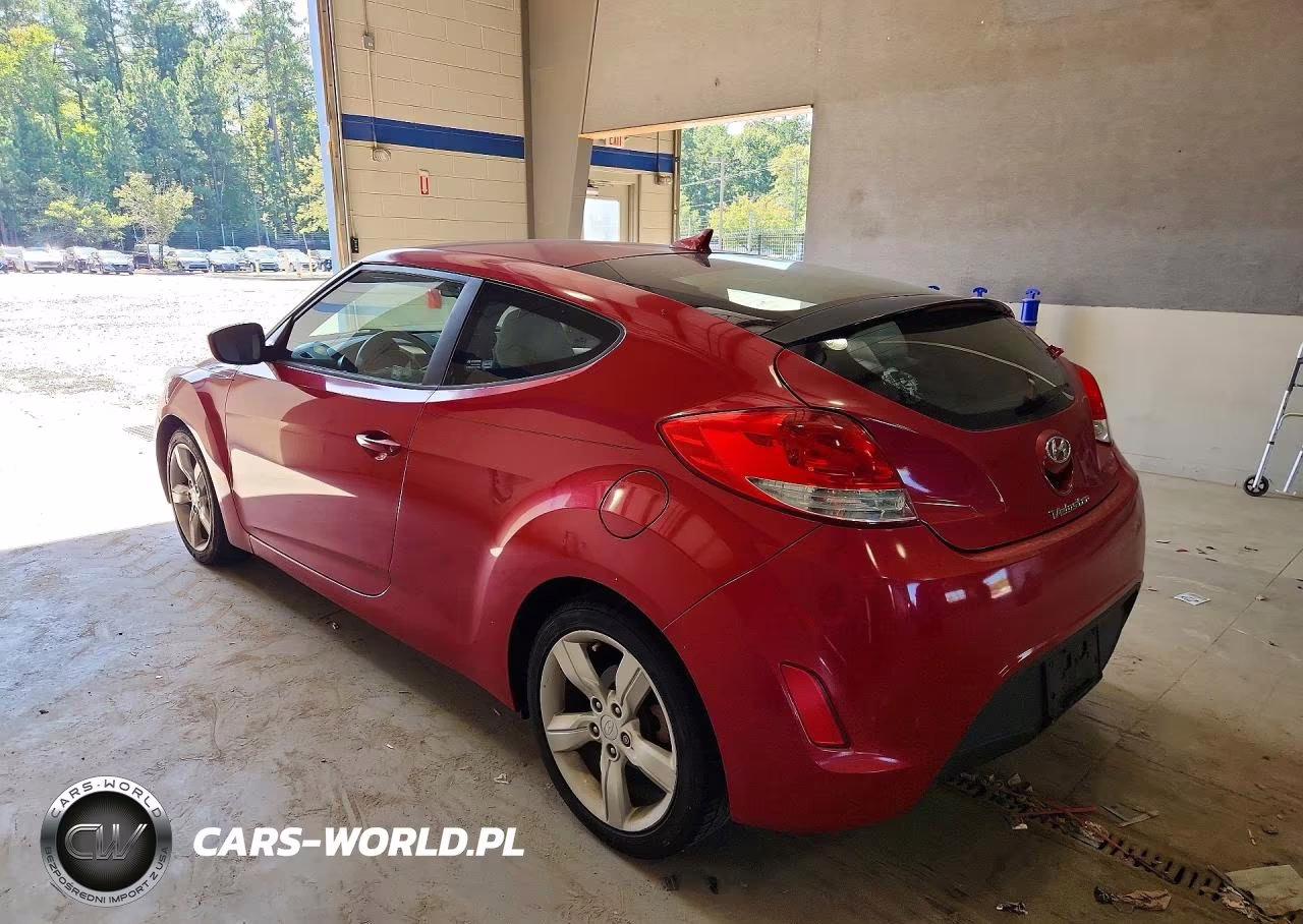 2012 Hyundai Veloster Base VIN:KMHTC6AD0CU019990 - 2
