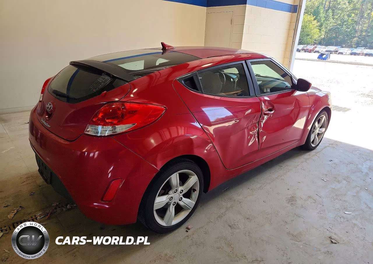 2012 Hyundai Veloster Base VIN:KMHTC6AD0CU019990 - 3