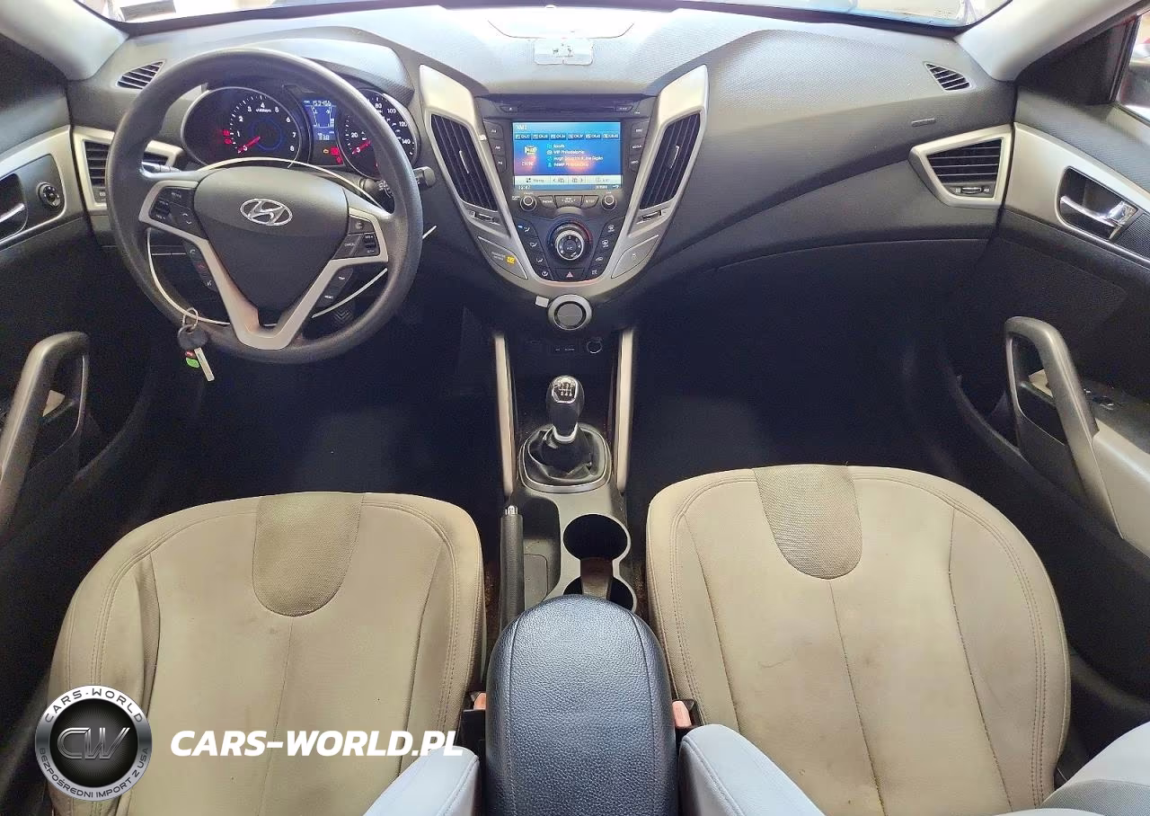 2012 Hyundai Veloster Base VIN:KMHTC6AD0CU019990 - 8