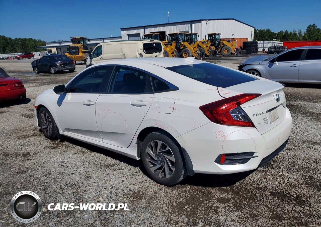 2018 Honda Civic Ex VIN:19XFC2F78JE038845 - 2