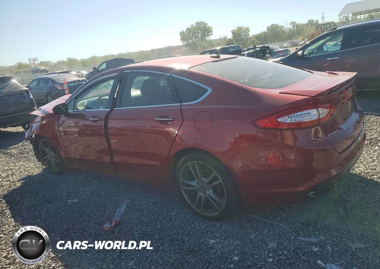 2014 Ford Fusion Titanium VIN:3FA6P0D92ER118353 - 2