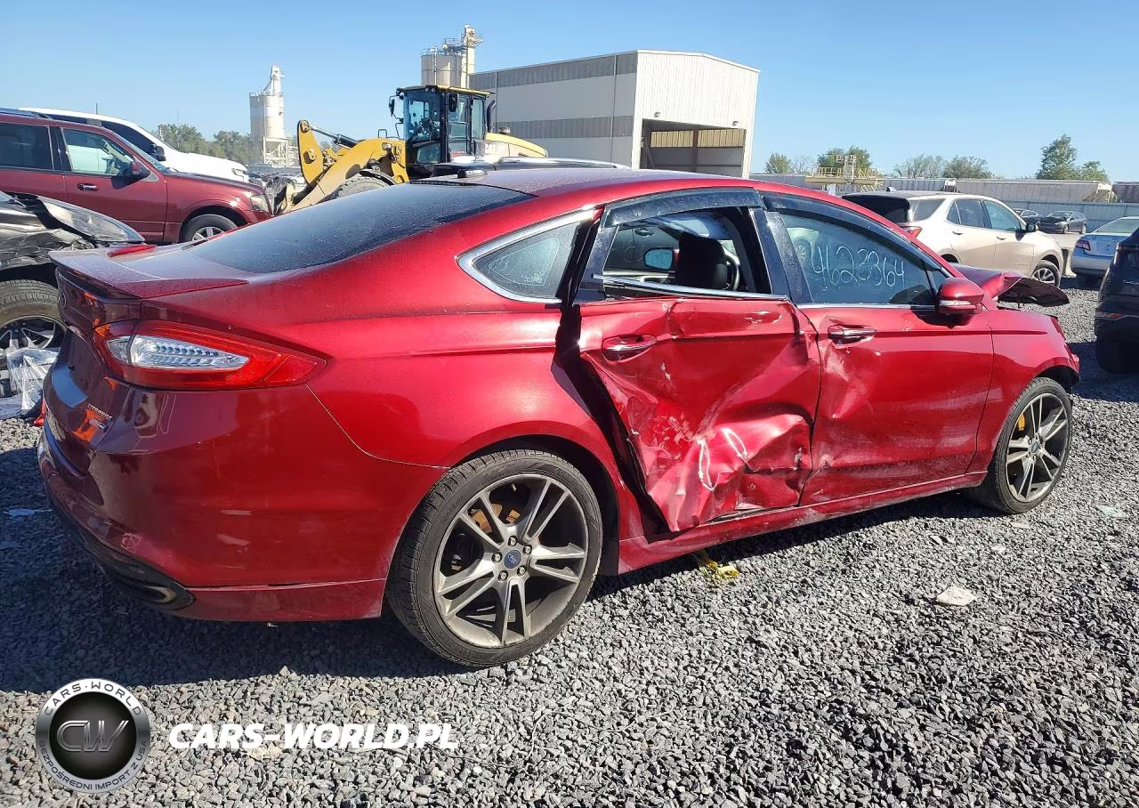 2014 Ford Fusion Titanium VIN:3FA6P0D92ER118353 - 3