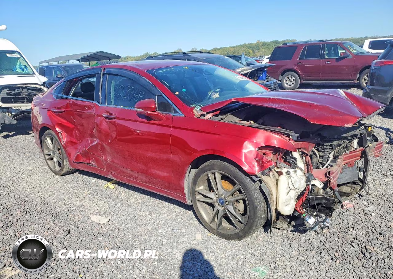 2014 Ford Fusion Titanium VIN:3FA6P0D92ER118353 - 4