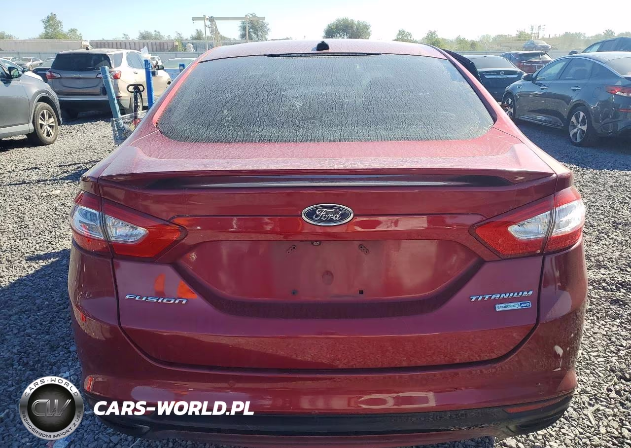 2014 Ford Fusion Titanium VIN:3FA6P0D92ER118353 - 6