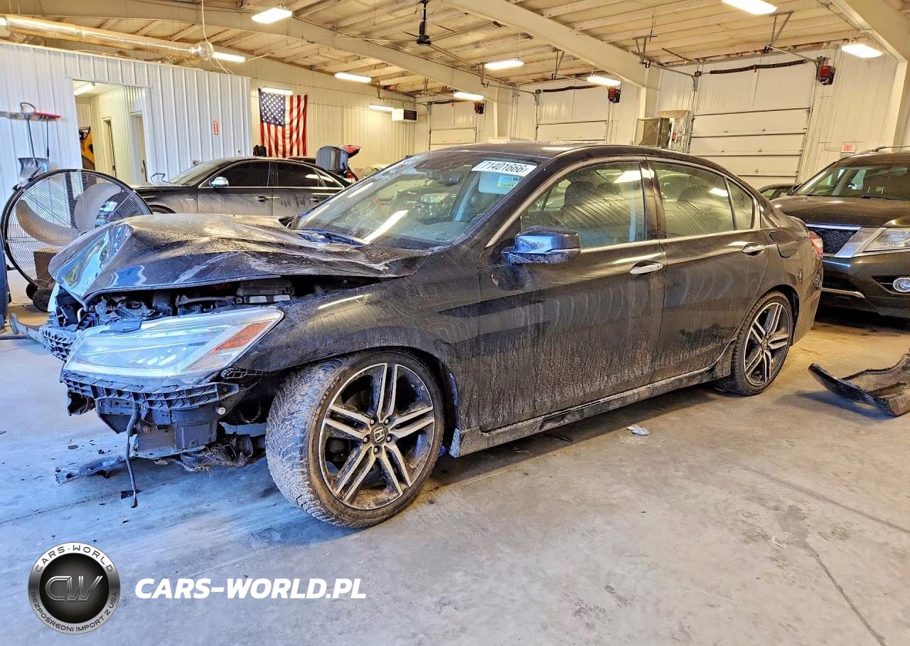 2016 Honda Accord Touring VIN:1HGCR3F96GA018163 - 1