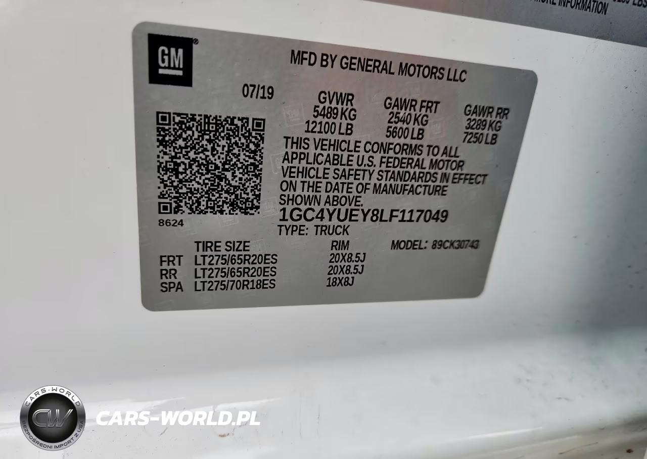 2020 Chevrolet Silverado K3500 Ltz VIN:1GC4YUEY8LF117049 - 12