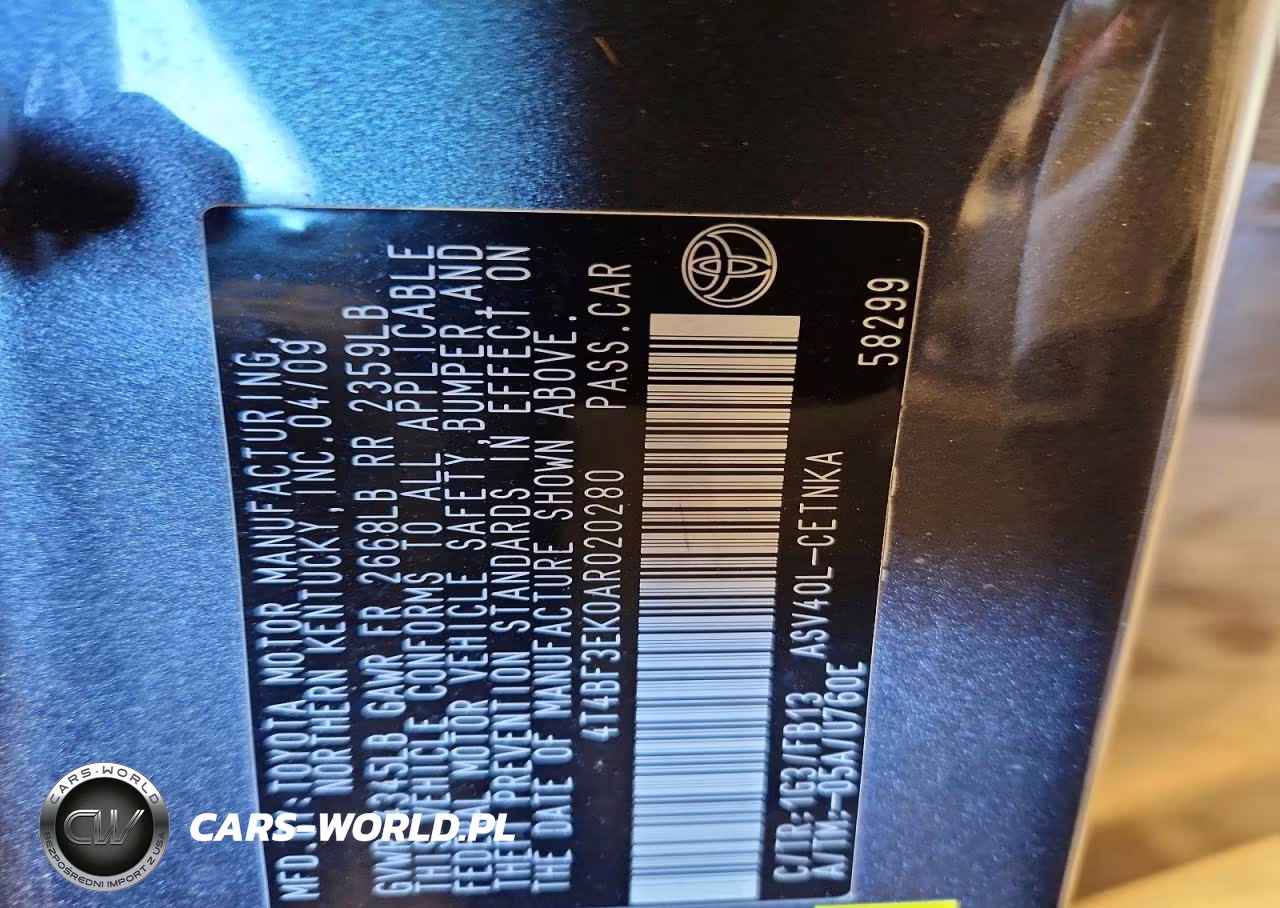 2010 Toyota Camry Le VIN:4T4BF3EK0AR020280 - 12