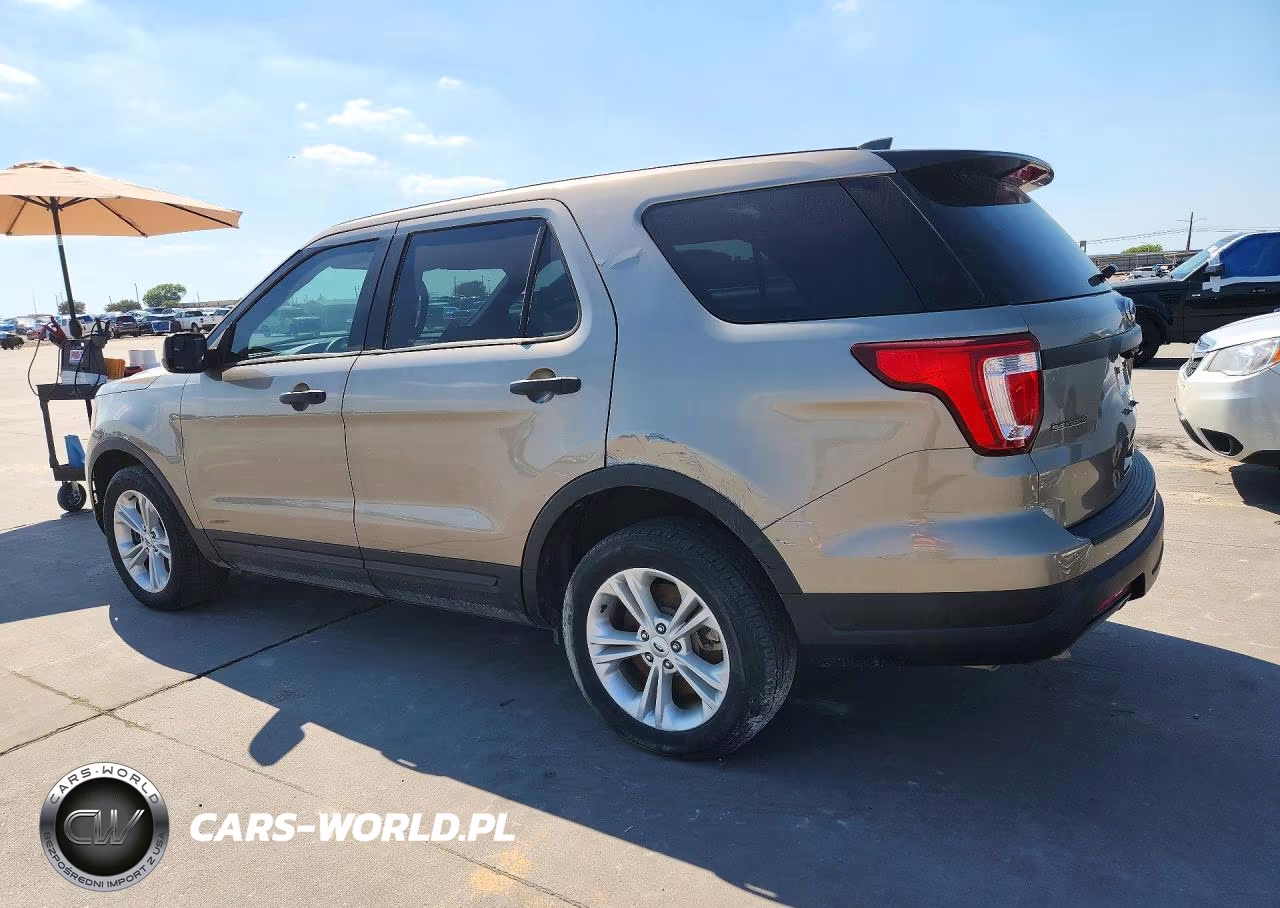 2019 Ford Explorer Police Interceptor VIN:1FM5K8ARXKGA64953 - 2