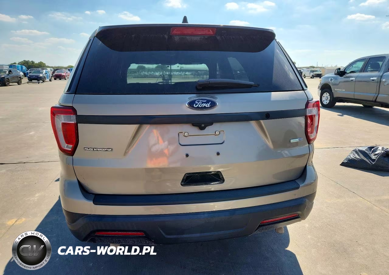 2019 Ford Explorer Police Interceptor VIN:1FM5K8ARXKGA64953 - 6