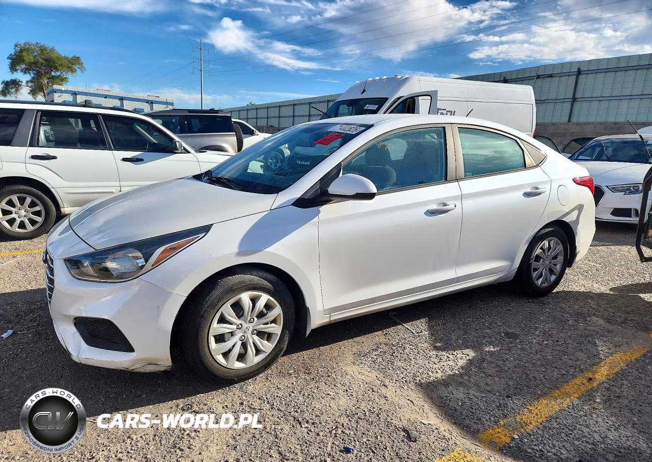 2020 Hyundai Accent Se VIN:3KPC24A6XLE120868 - 1