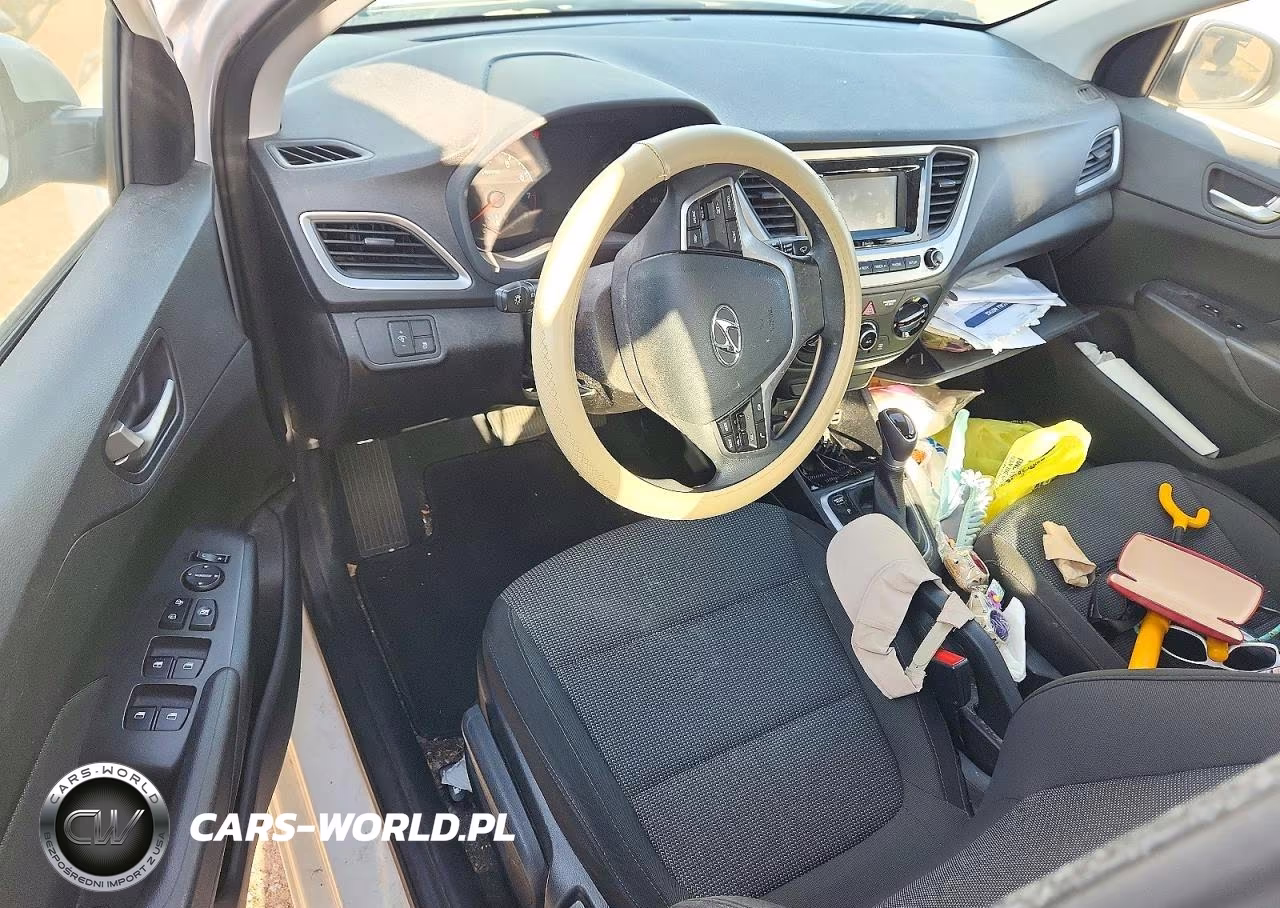 2020 Hyundai Accent Se VIN:3KPC24A6XLE120868 - 8