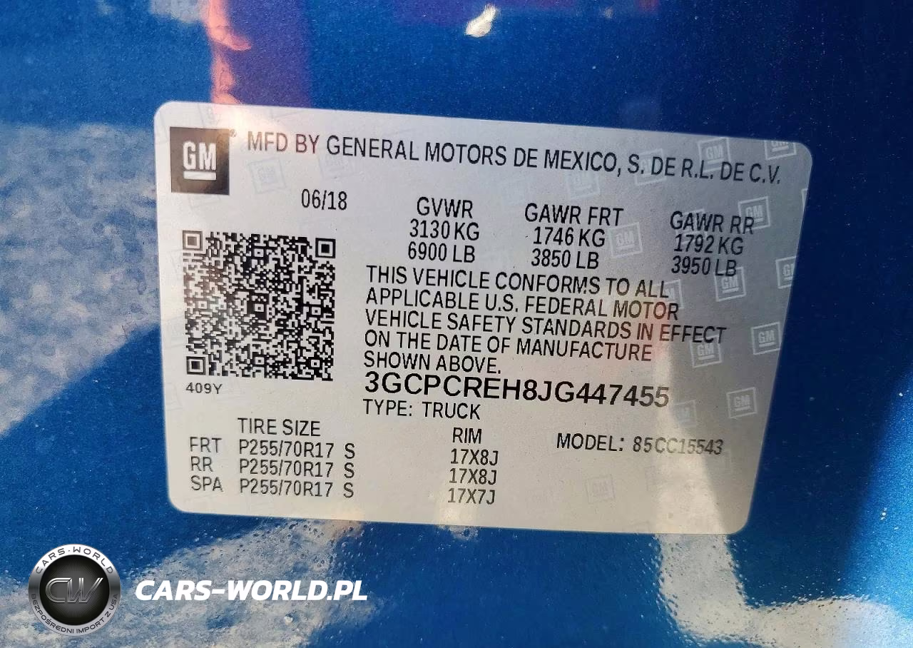 2018 Chevrolet Silverado C1500 Lt VIN:3GCPCREH8JG447455 - 13