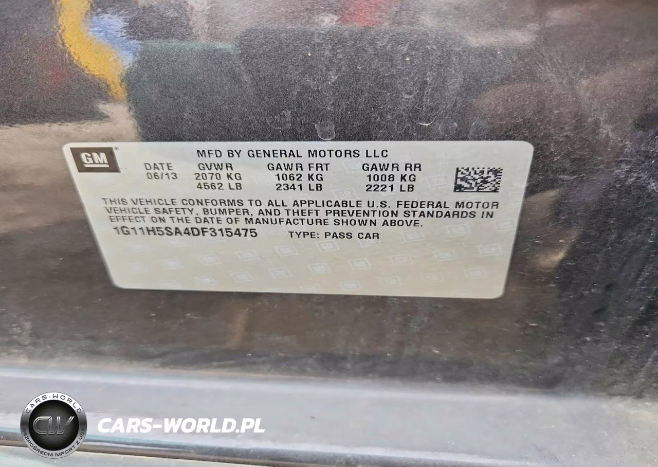 2013 Chevrolet Malibu Ltz VIN:1G11H5SA4DF315475 - 12