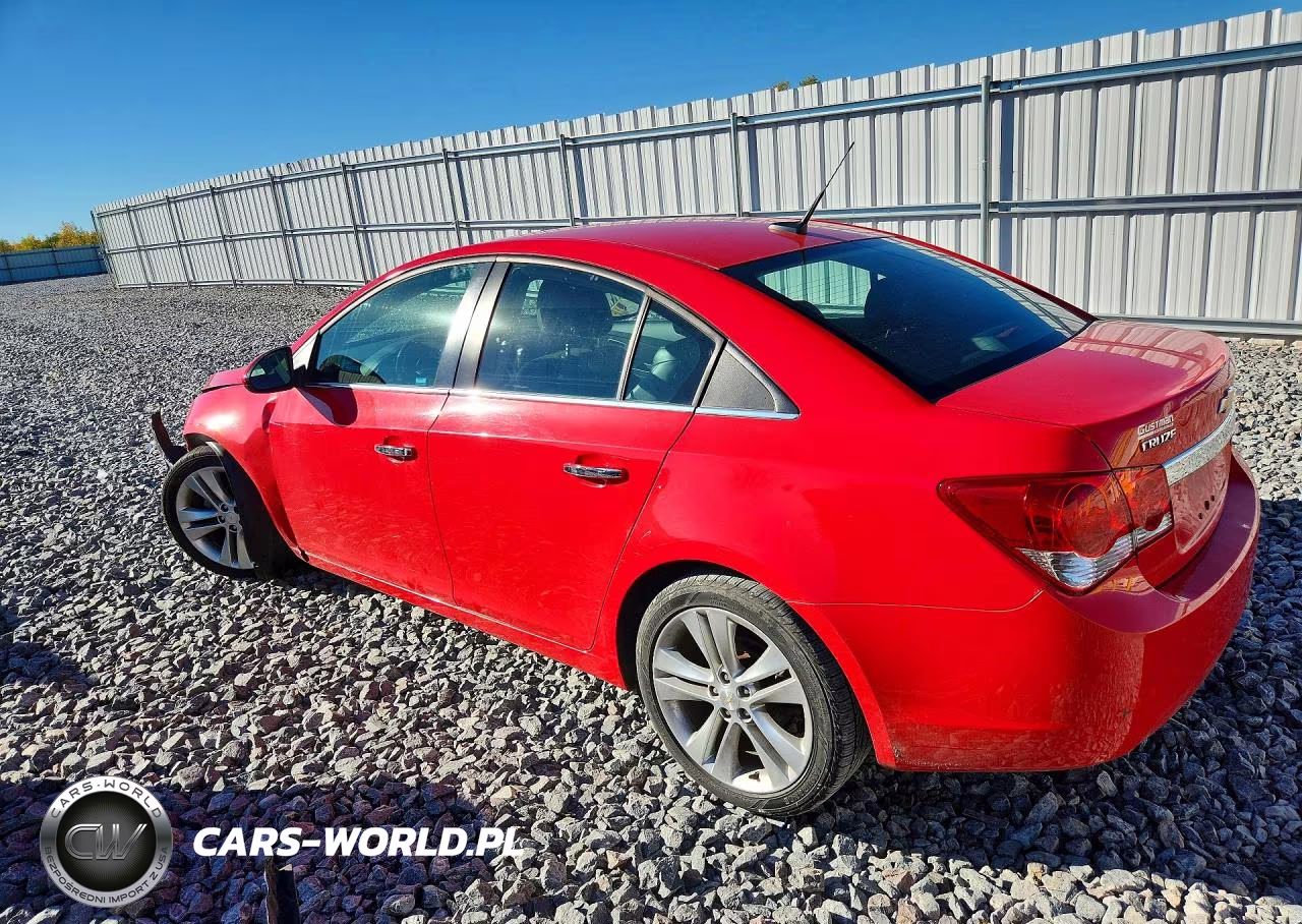 2014 Chevrolet Cruze Ltz VIN:1G1PG5SB1E7341775 - 2