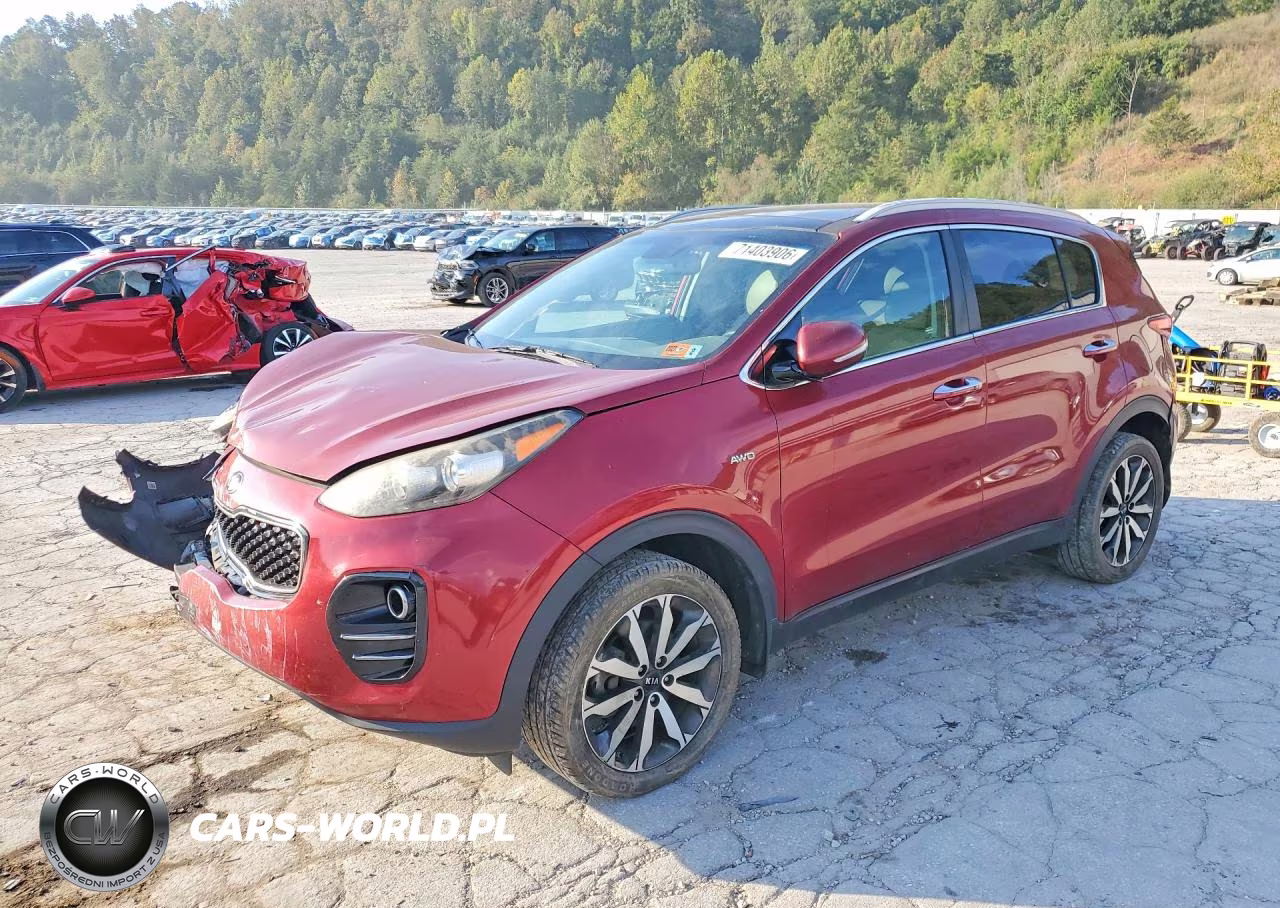 2017 Kia Sportage Ex VIN:KNDPNCAC2H7128513 - 1
