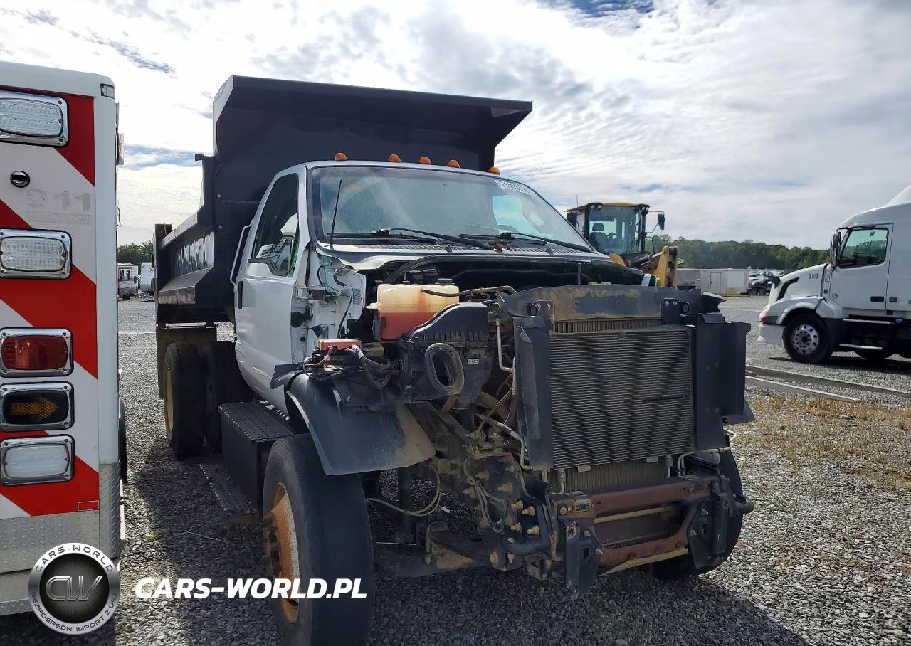2018 Ford F650 Super Duty Dump Truck VIN:1FDNF6AY4JDF03225 - 4