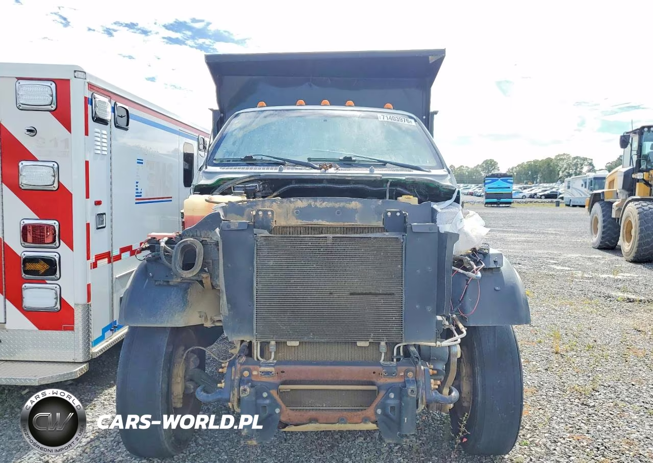 2018 Ford F650 Super Duty Dump Truck VIN:1FDNF6AY4JDF03225 - 5