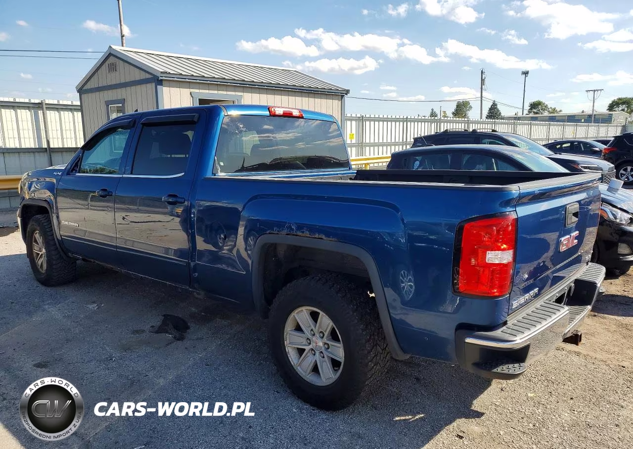 2015 GMC Sierra K1500 Sle VIN:3GTU2UEH9FG260743 - 2