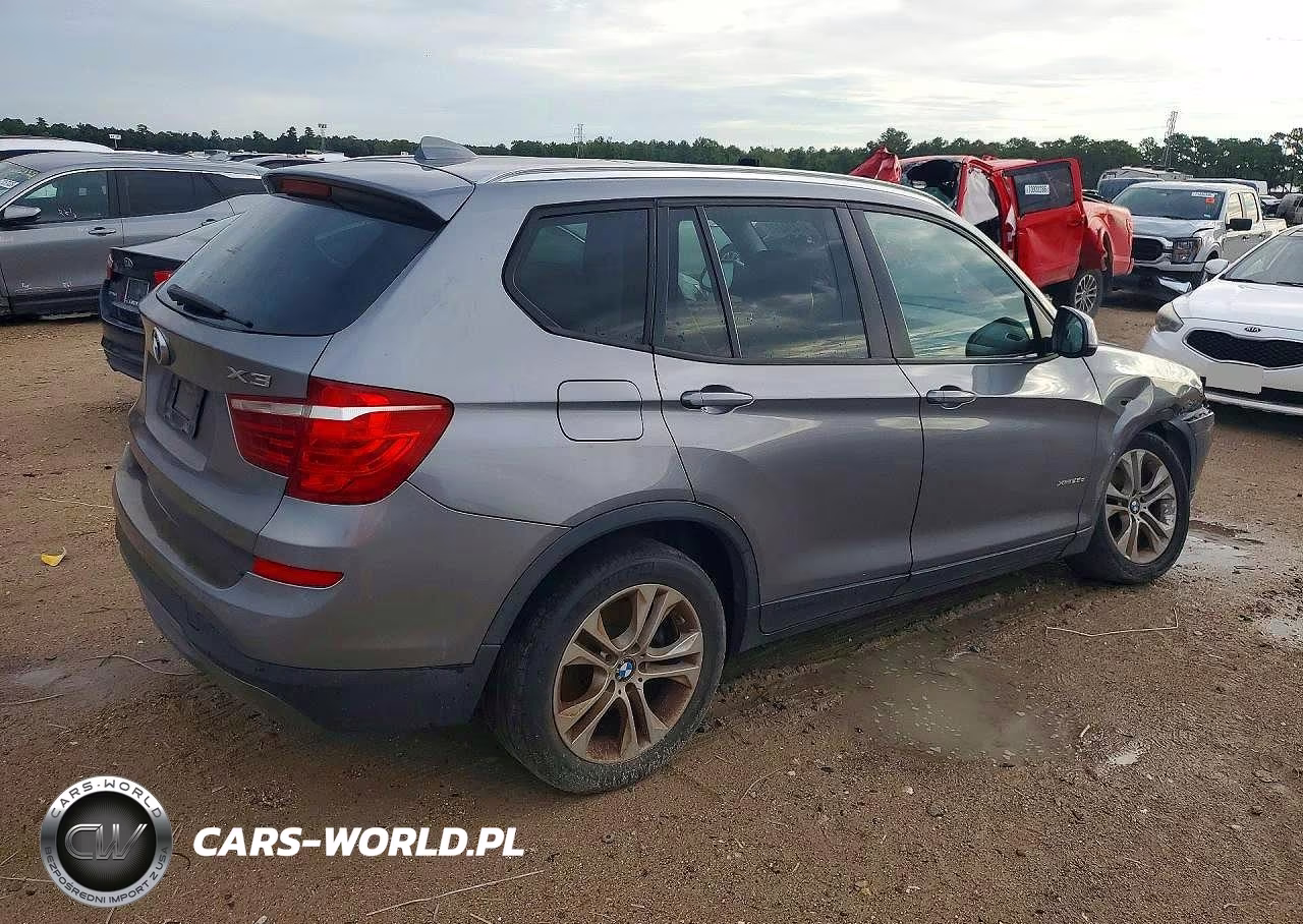 2016 BMW X3 xDrive28D VIN:5UXWY3C59G0N87545 - 3