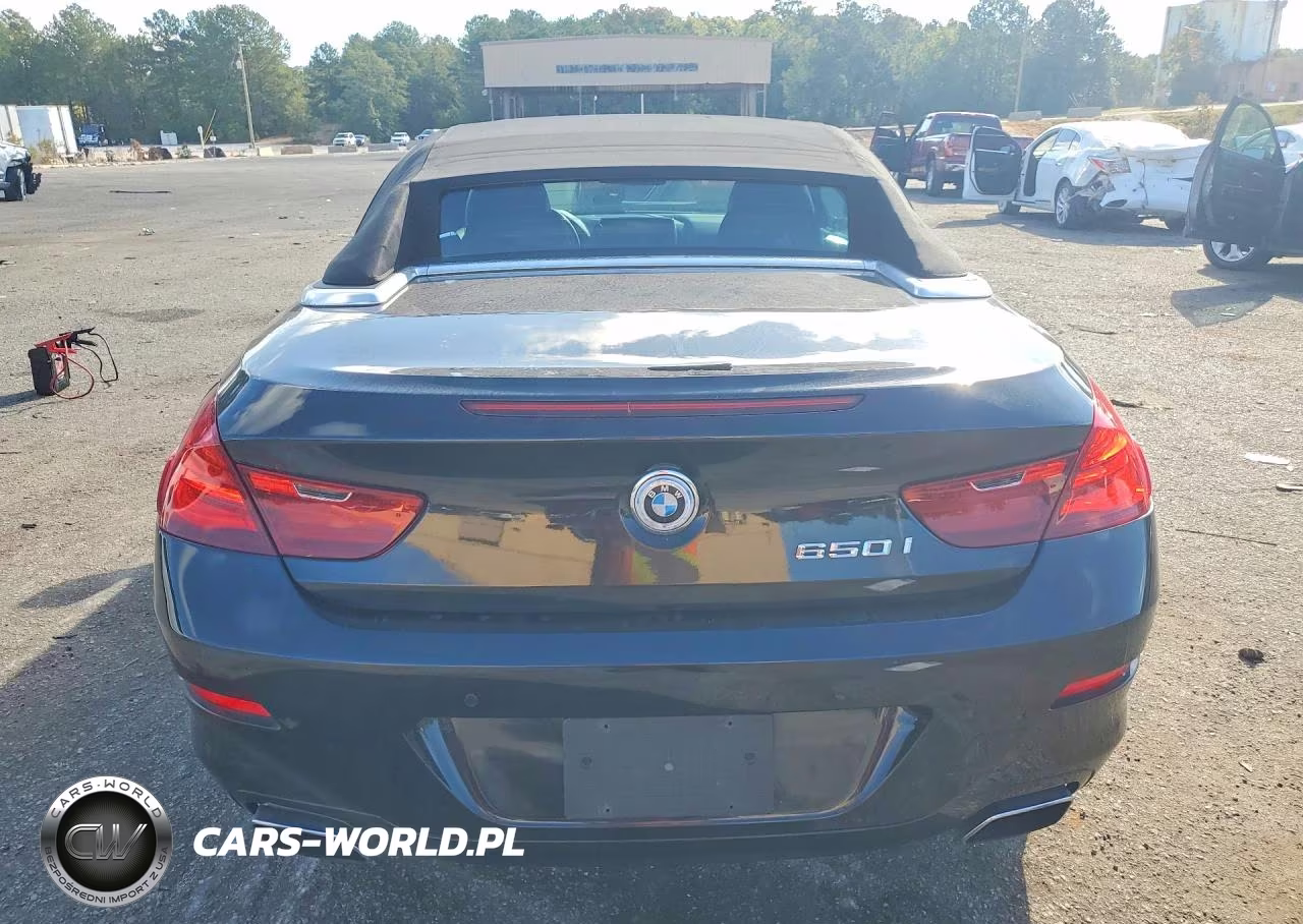 2012 BMW 650 I VIN:WBALZ3C5XCDL70071 - 6