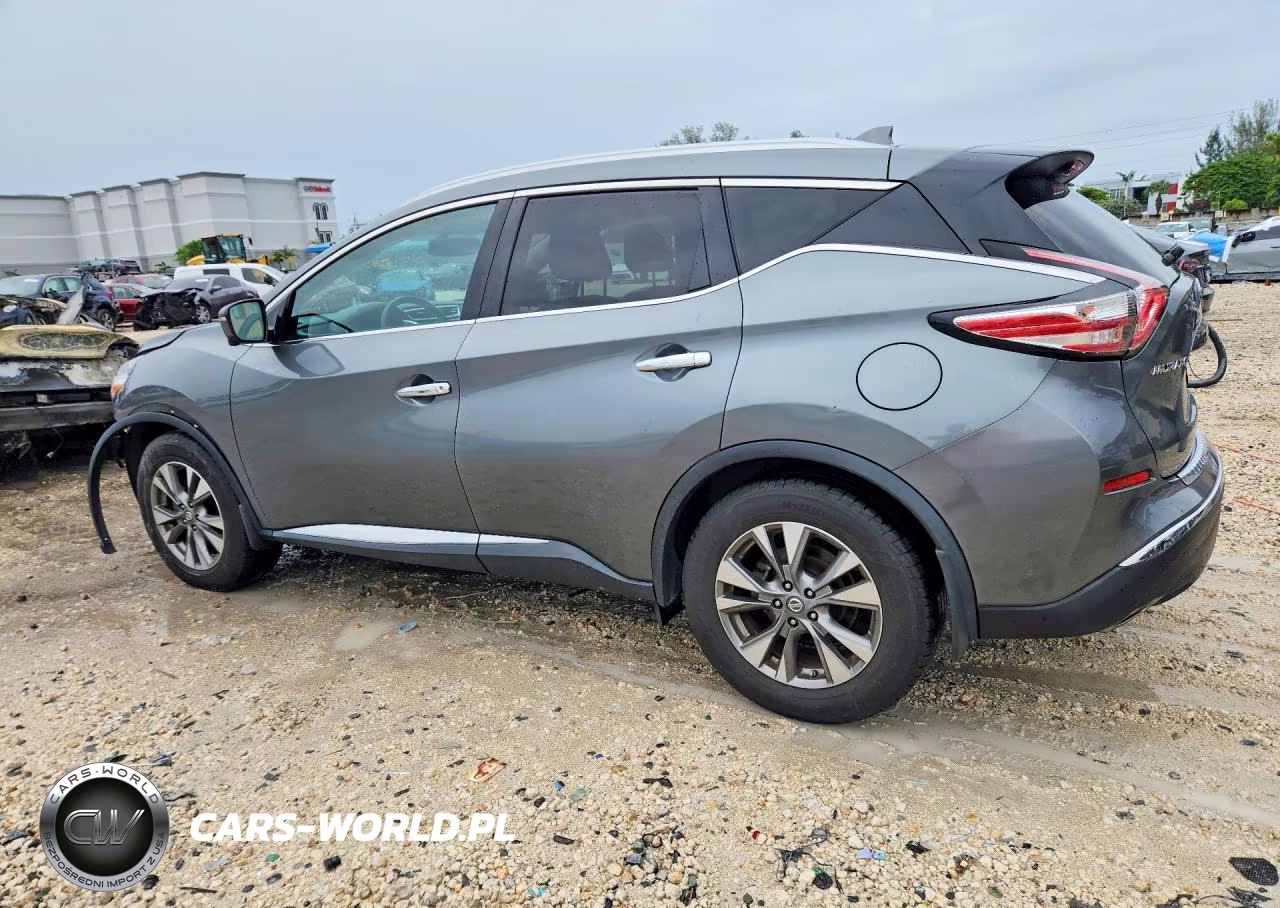 2017 Nissan Murano Sl VIN:5N1AZ2MG8HN147609 - 2