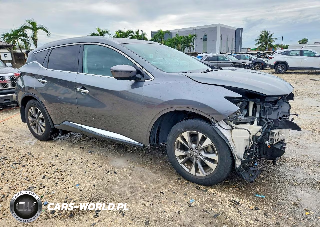 2017 Nissan Murano Sl VIN:5N1AZ2MG8HN147609 - 4