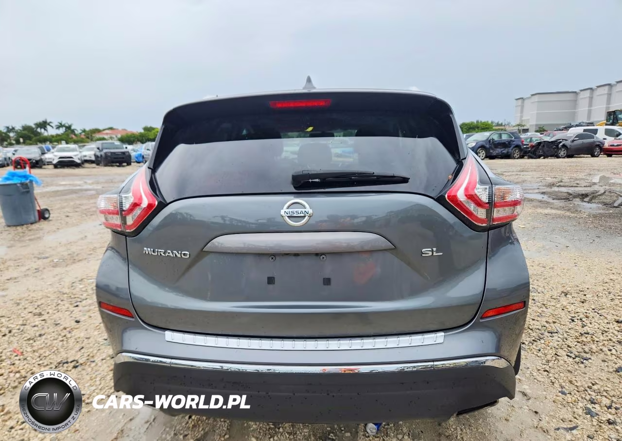 2017 Nissan Murano Sl VIN:5N1AZ2MG8HN147609 - 6