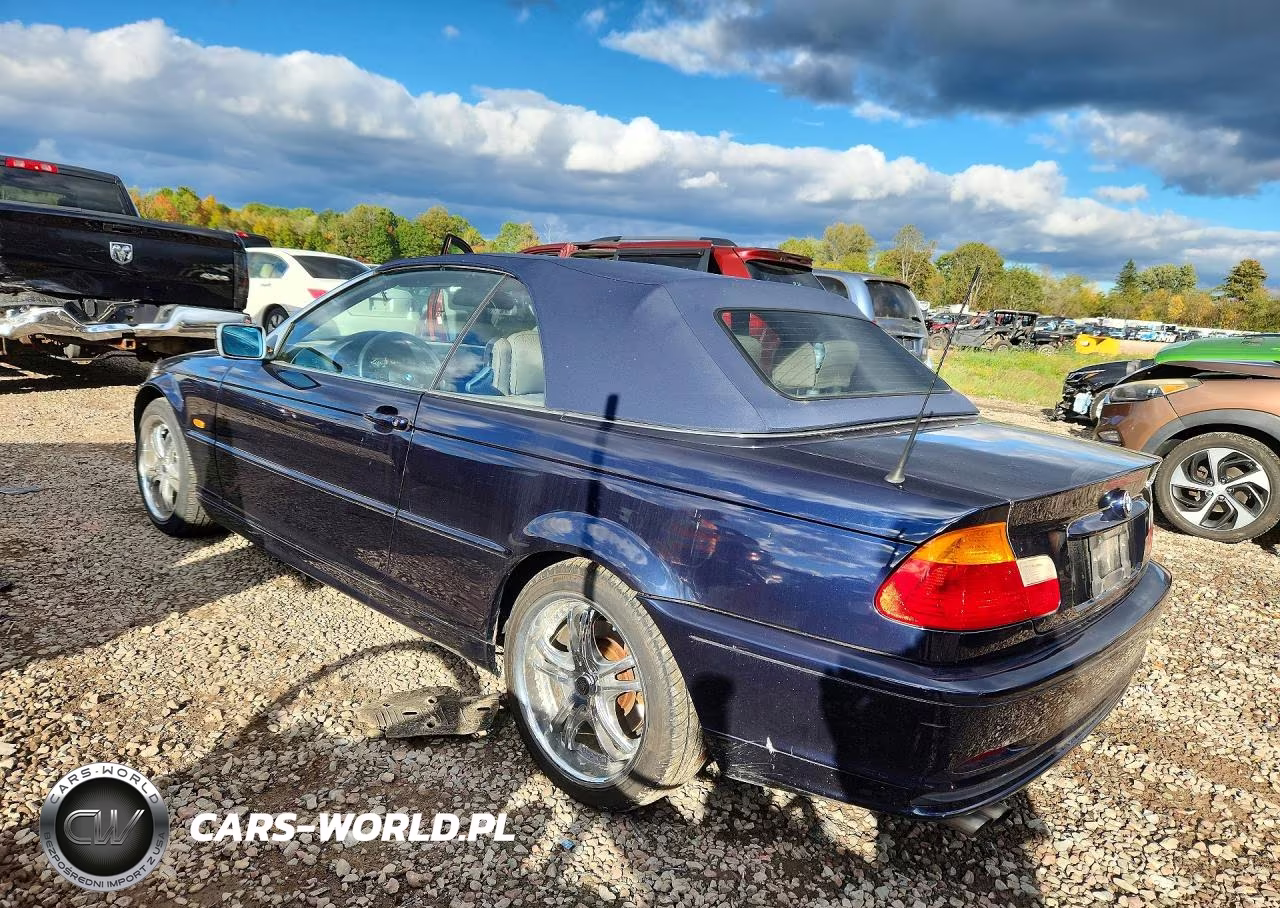 2003 BMW 325 Ci VIN:WBABS33473PG90960 - 2