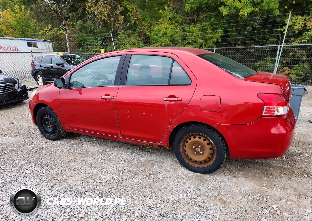 2010 Toyota Yaris Base VIN:JTDBT4K35A1369107 - 2