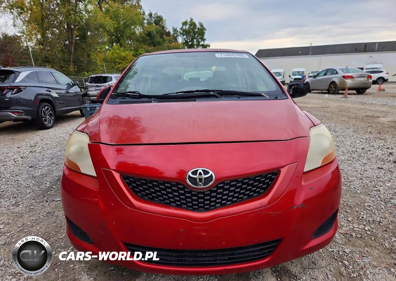 2010 Toyota Yaris Base VIN:JTDBT4K35A1369107 - 5
