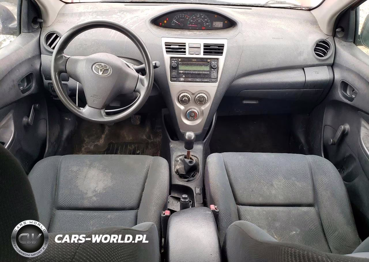 2010 Toyota Yaris Base VIN:JTDBT4K35A1369107 - 8