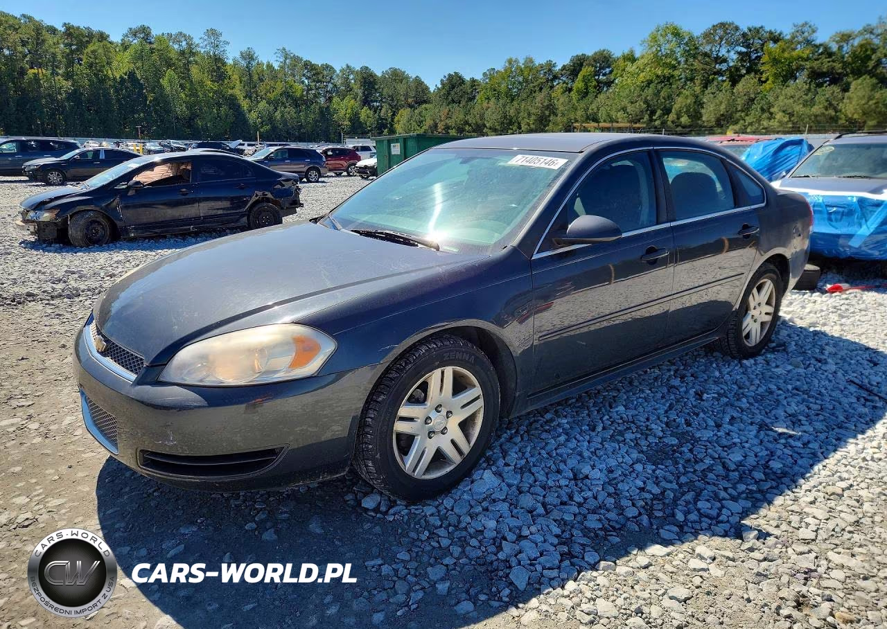 2012 Chevrolet Impala Lt VIN:2G1WG5E39C1251641 - 1