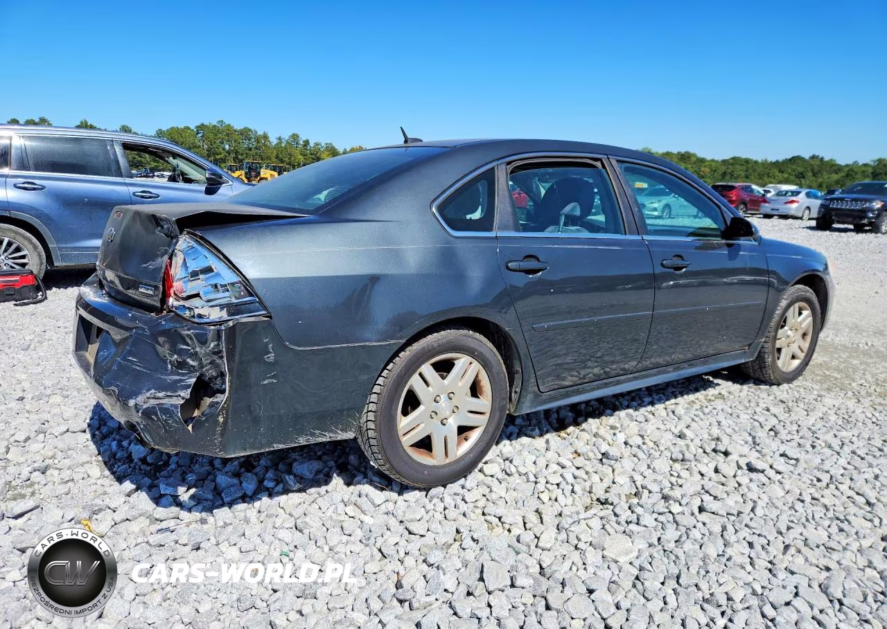 2012 Chevrolet Impala Lt VIN:2G1WG5E39C1251641 - 3