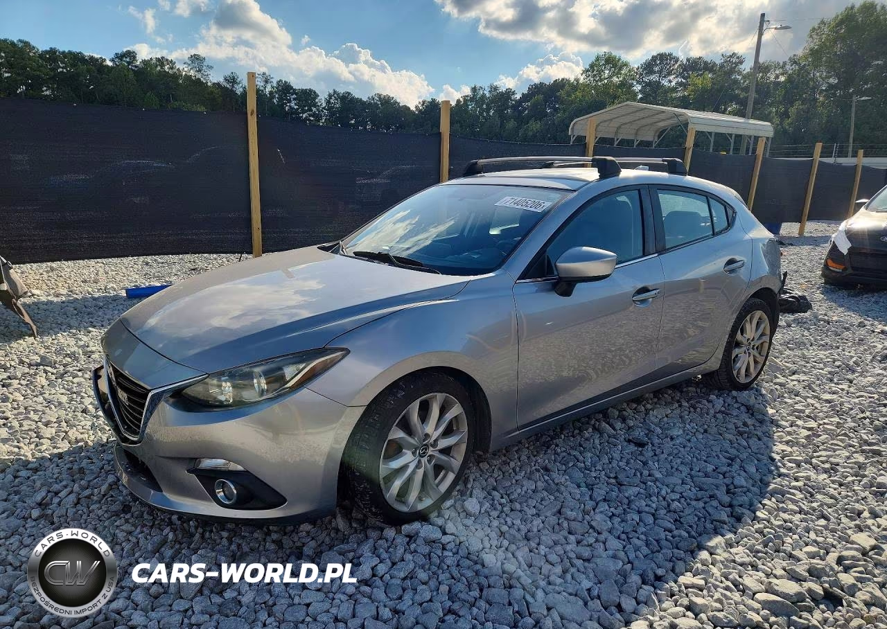 2015 Mazda 3 Touring VIN:JM1BM1L32F1256233 - 1
