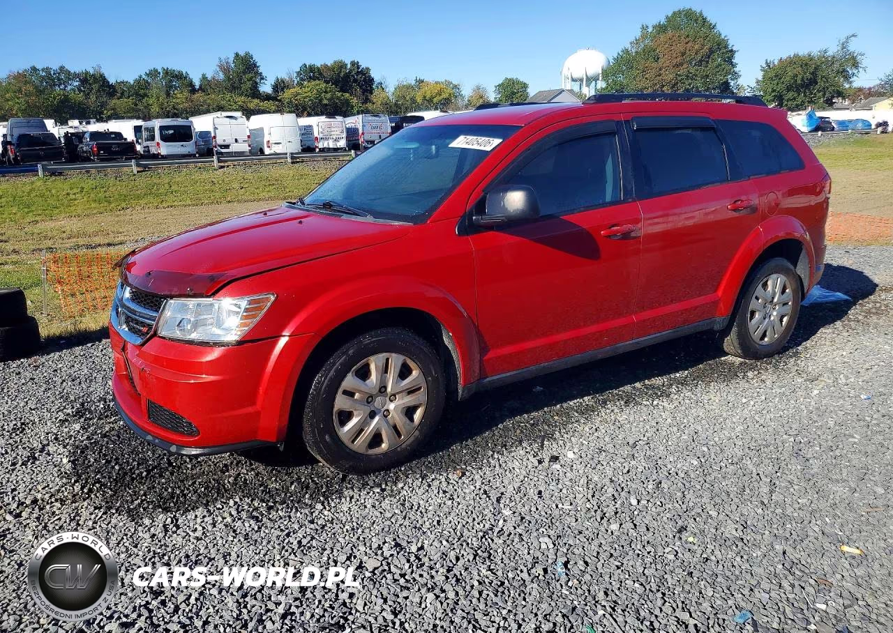 2017 Dodge Journey Se VIN:3C4PDCAB6HT539094 - 1