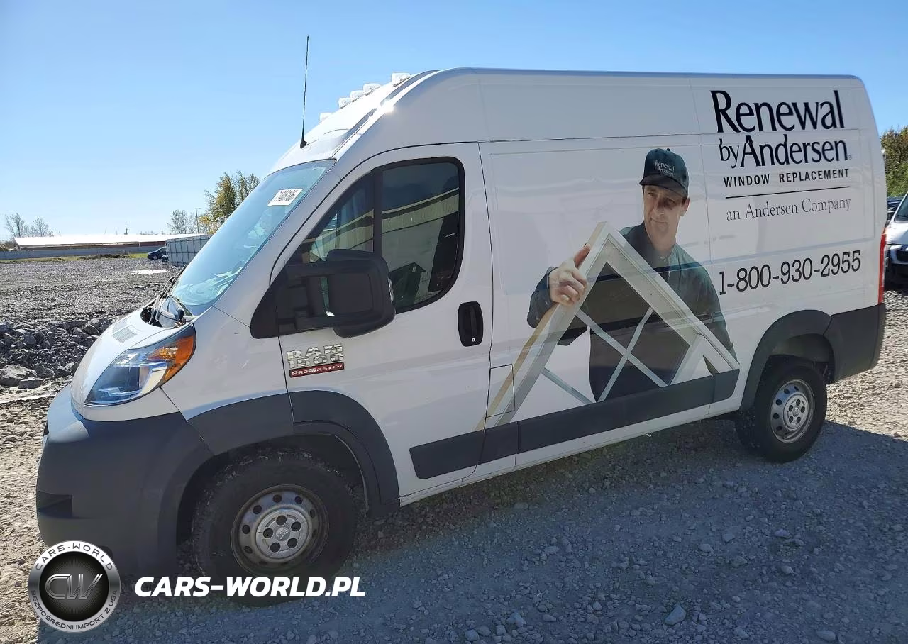 2018 Ram Promaster 1500 1500 High VIN:3C6TRVBG4JE154527 - 1