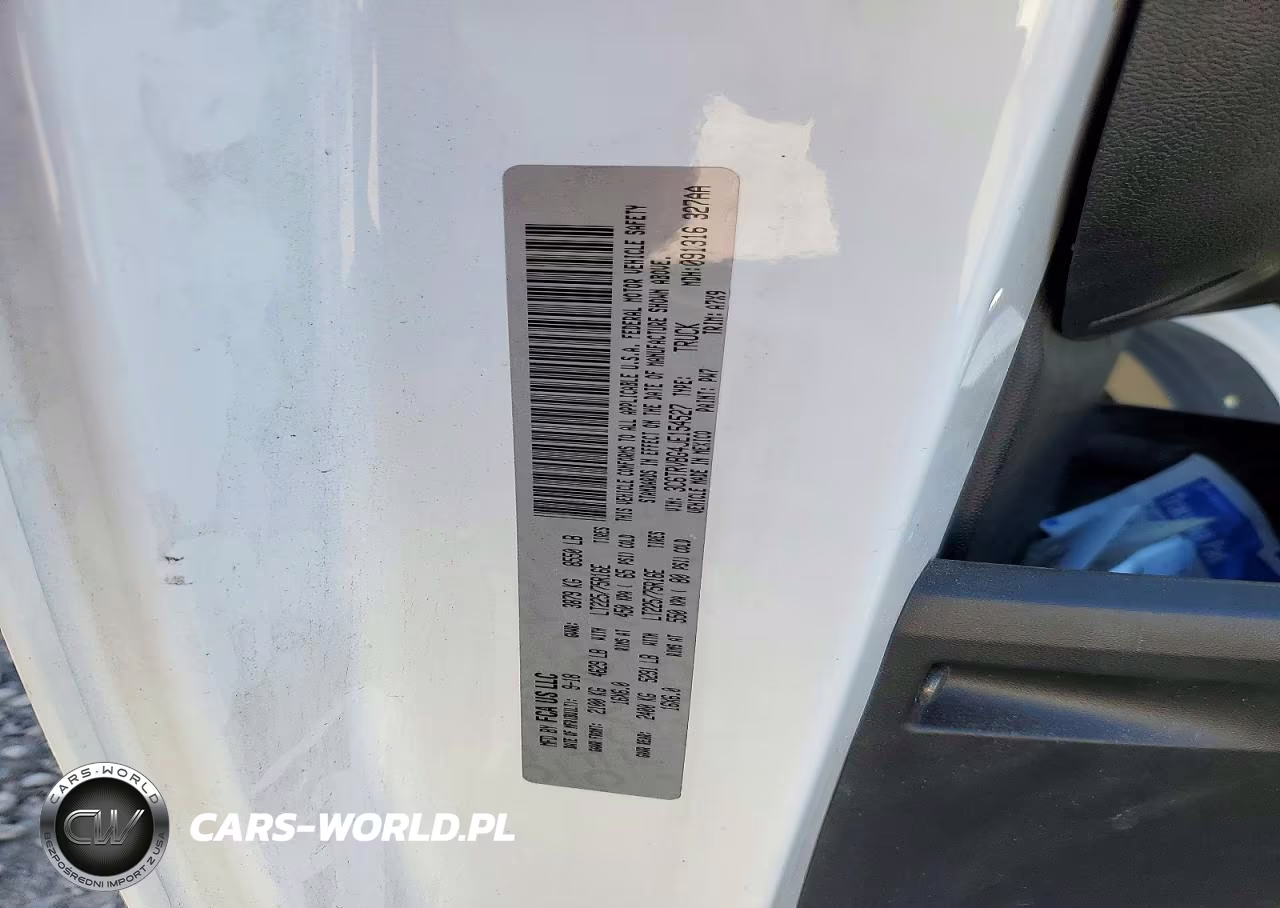 2018 Ram Promaster 1500 1500 High VIN:3C6TRVBG4JE154527 - 13