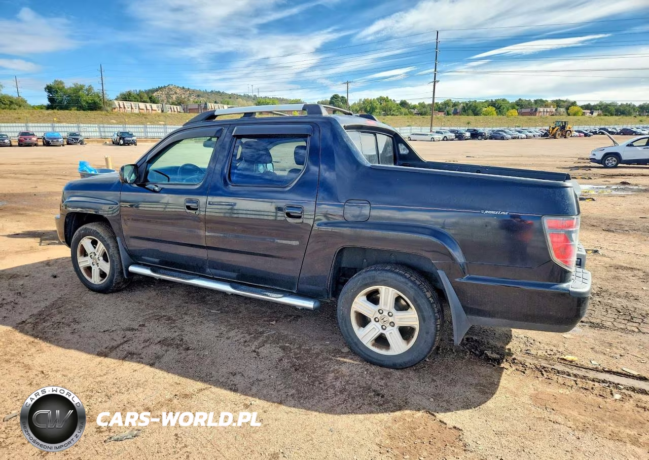 2013 Honda Ridgeline Rtl VIN:5FPYK1F5XDB006800 - 2