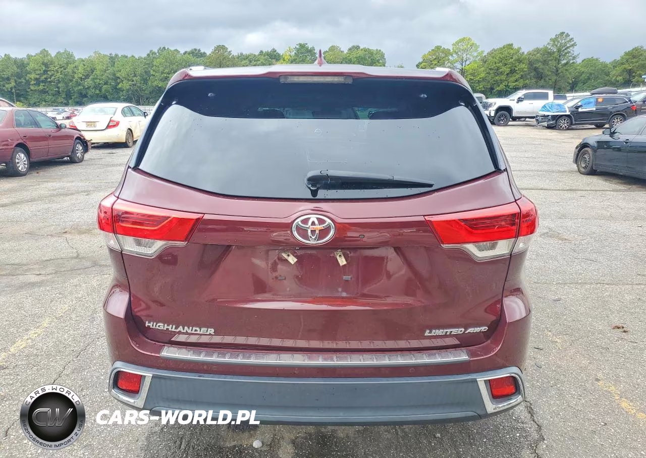 2019 Toyota Highlander Limited VIN:5TDDZRFH3KS971504 - 6