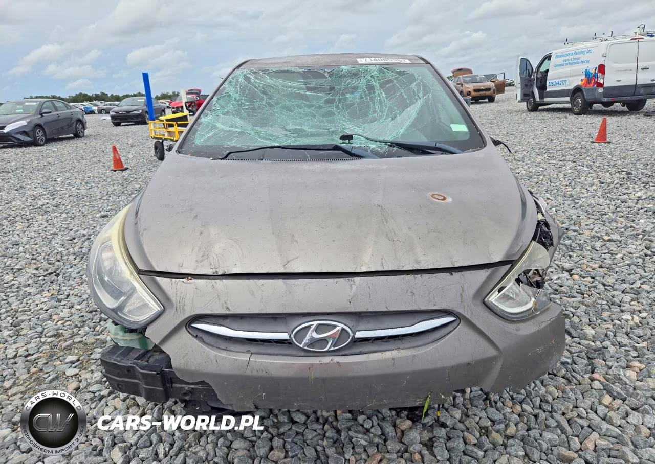 2017 Hyundai Accent Se VIN:KMHCT4AE2HU376043 - 5
