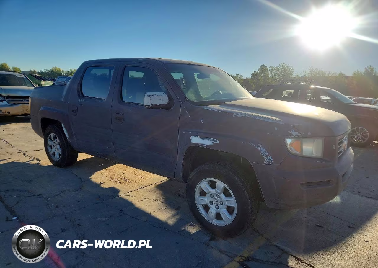 2007 Honda Ridgeline Rtl VIN:2HJYK16527H536388 - 4