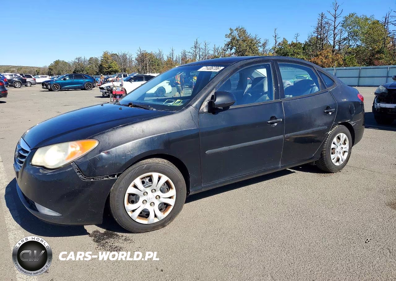 2010 Hyundai Elantra Gls VIN:KMHDU4AD4AU989909 - 1