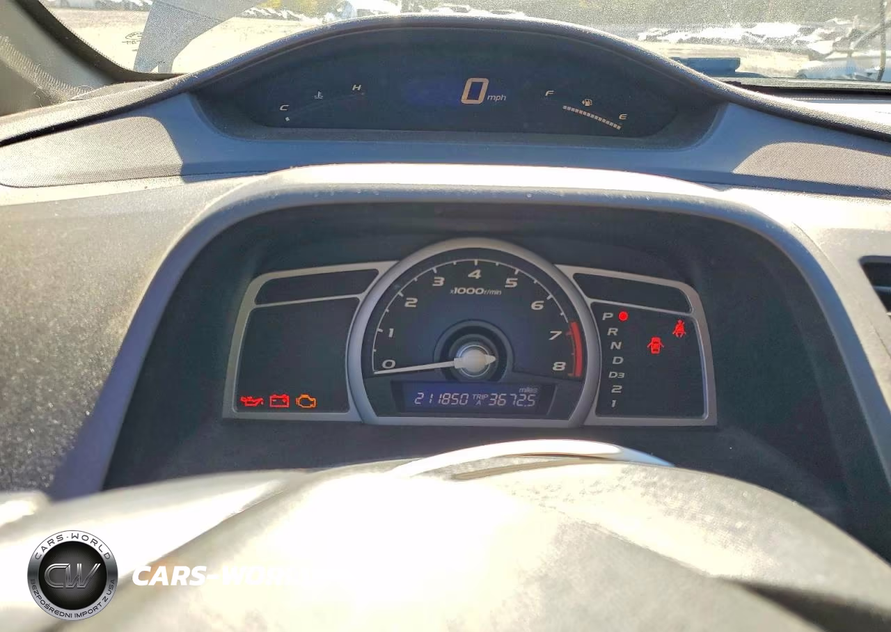 2008 Honda Civic Lx VIN:2HGFG12648H568323 - 9