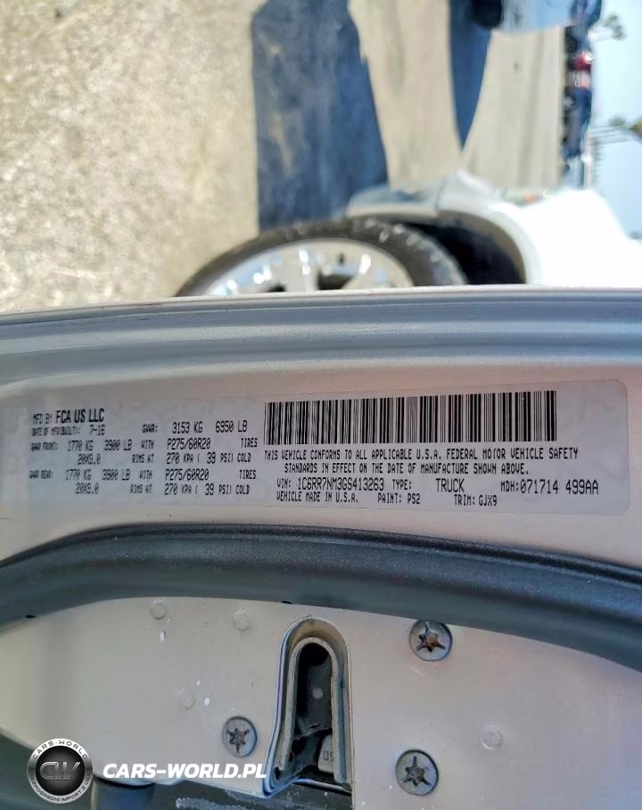 2016 Ram 1500 Laramie VIN:1C6RR7NM3GS413263 - 12