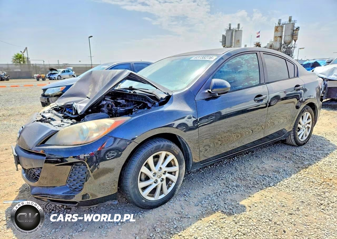 2012 Mazda 3 I VIN:JM1BL1V88C1669152 - 1