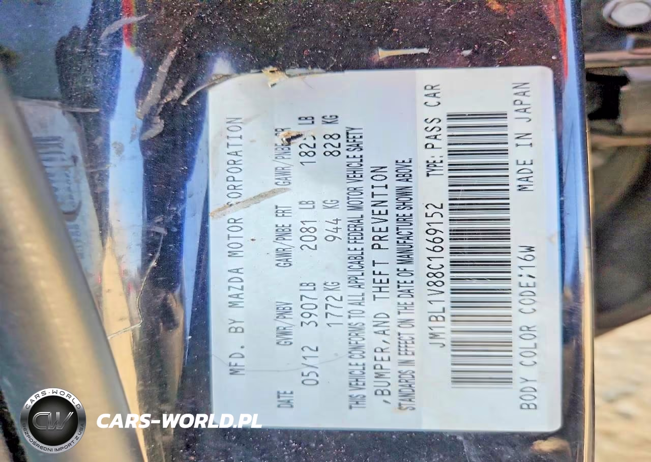 2012 Mazda 3 I VIN:JM1BL1V88C1669152 - 12