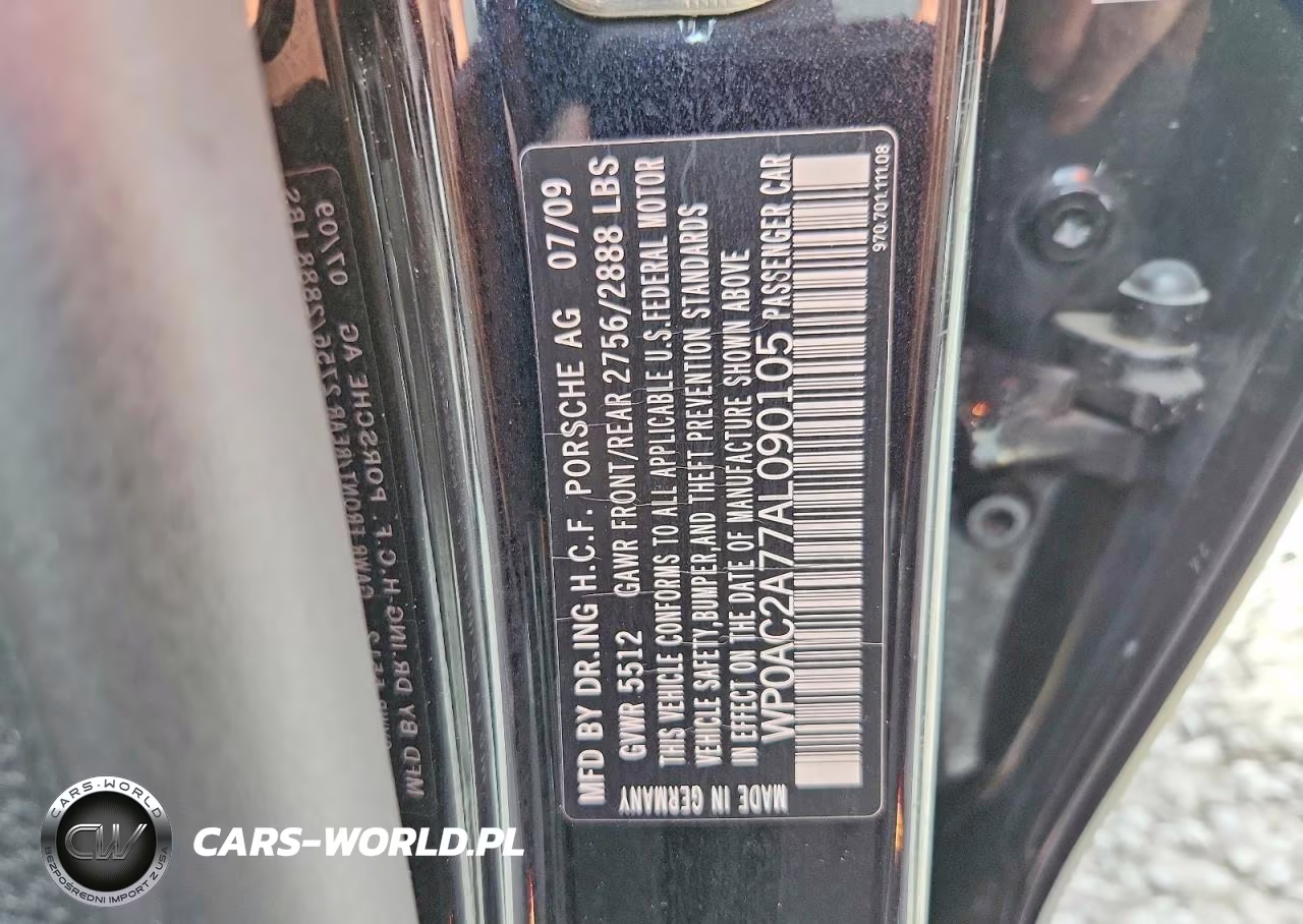 2010 Porsche Panamera Turbo VIN:WP0AC2A77AL090105 - 13