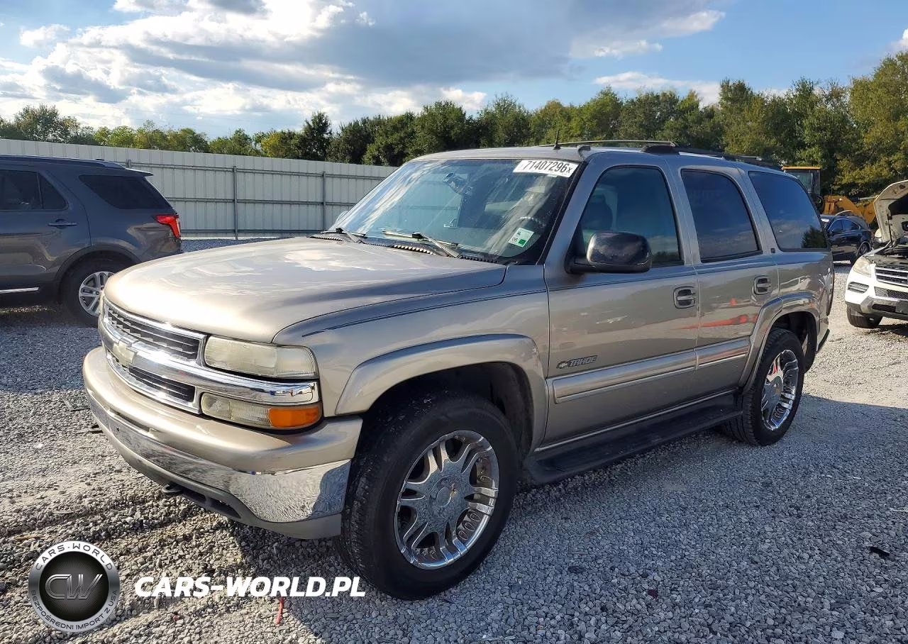 2002 Chevrolet Tahoe K1500 VIN:1GNEK13Z92R145950 - 1